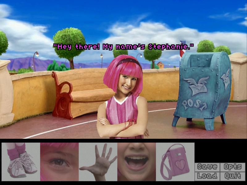 Zoomed screenshot of LazyTown: The New Kid ~Demo~