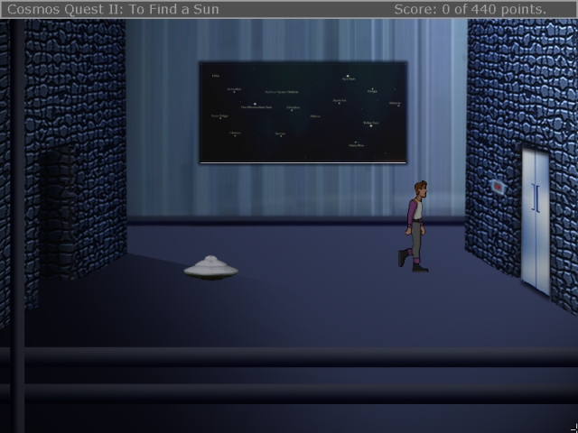 Zoomed screenshot of Cosmos Quest II
