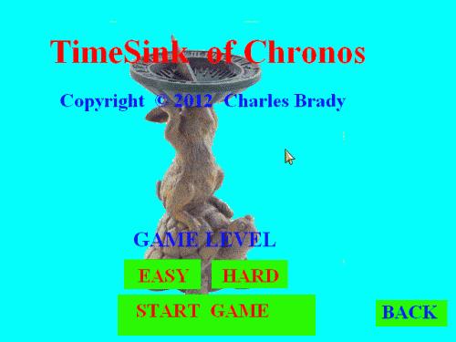 Zoomed screenshot of TimeSink of Chronos