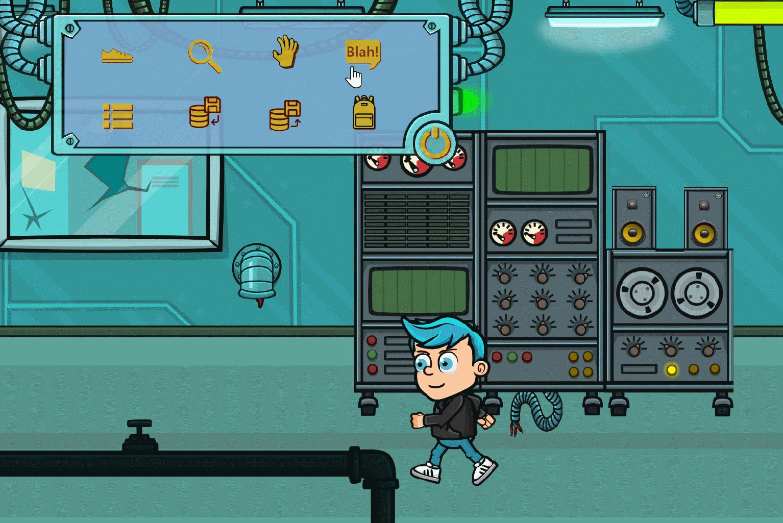 Screenshot 2 of Roger Against The Odds. Part 1: Trapped in the lab width=