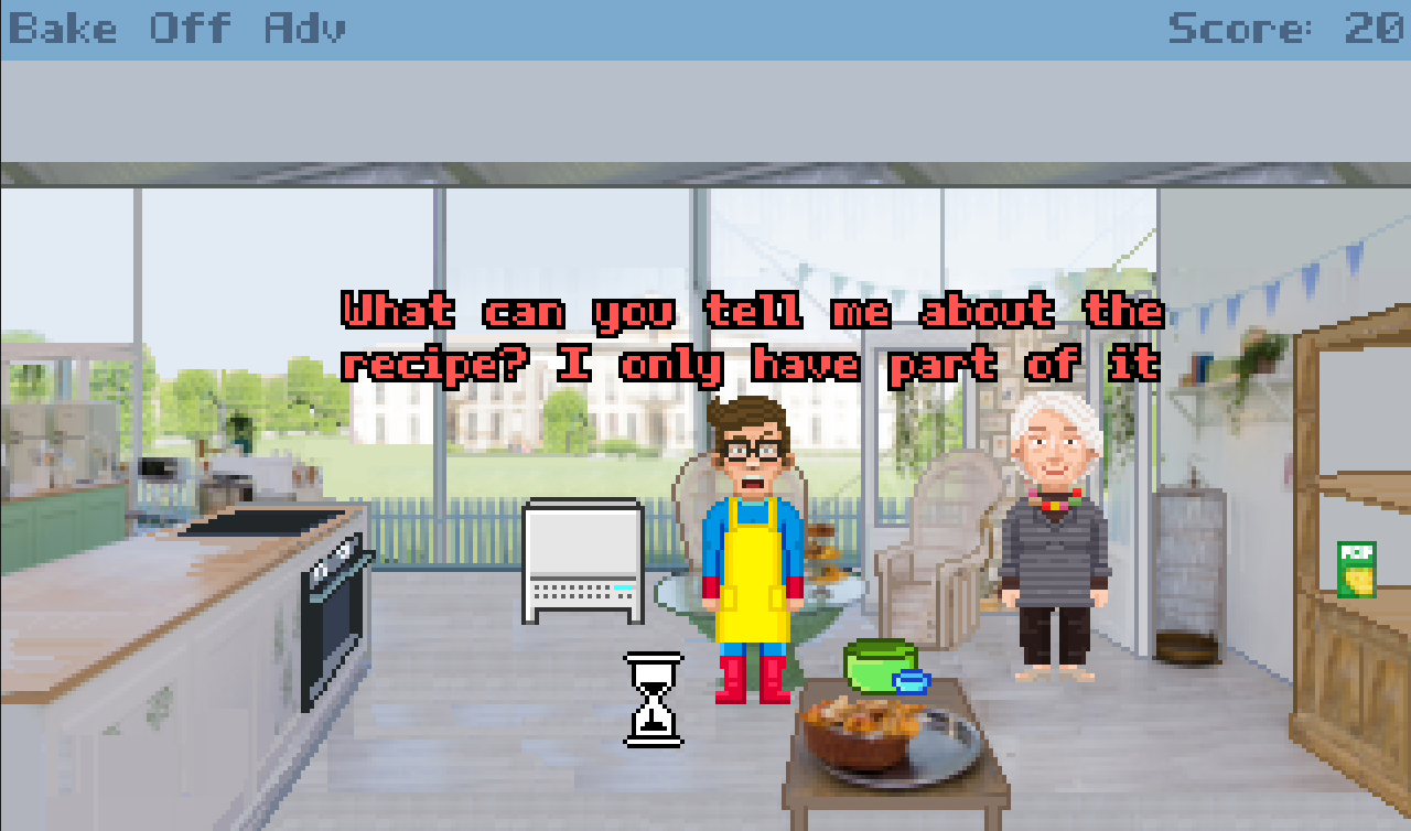 Screenshot 2 of Bake Off Italy - The Graphic Adventure width=