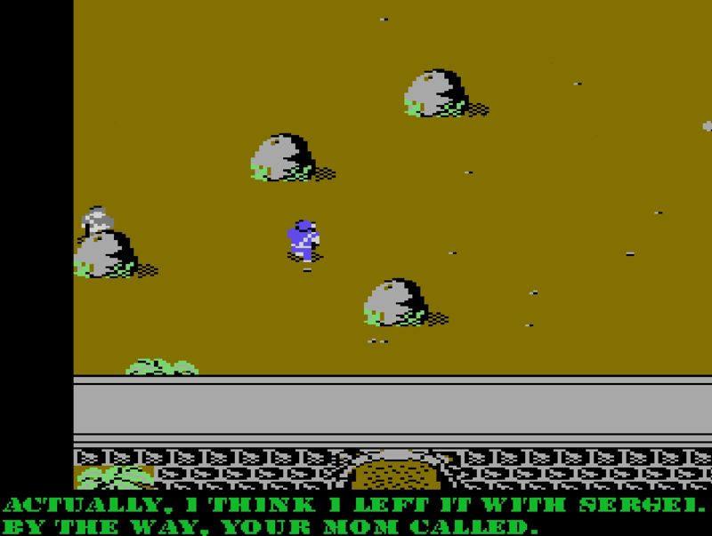 Screenshot 2 of Commando: The Adventure Game width=