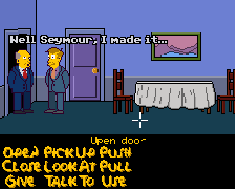 Zoomed screenshot of Steamed Games: The Graphic Adventure