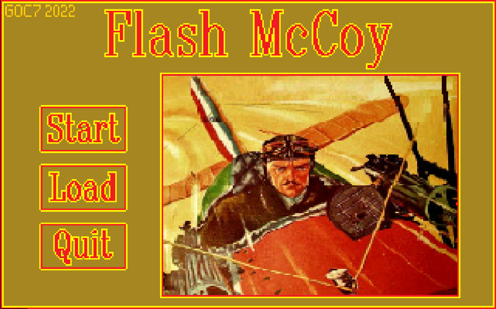 Zoomed screenshot of Flash McCoy