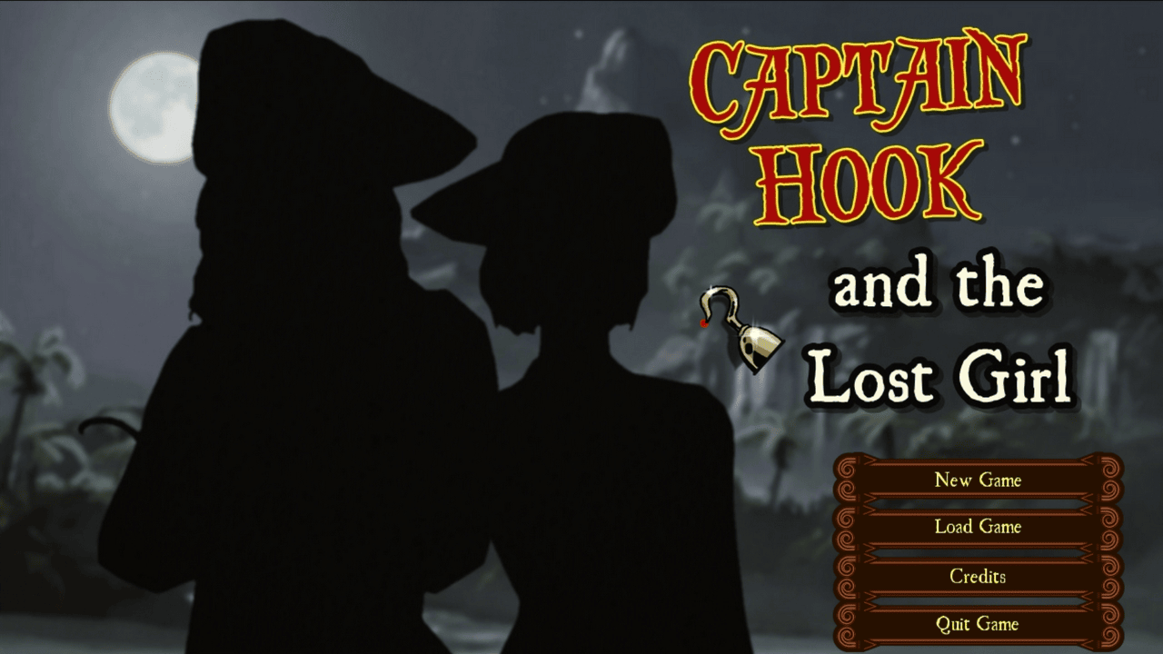 Zoomed screenshot of Captain Hook and the Lost Girl