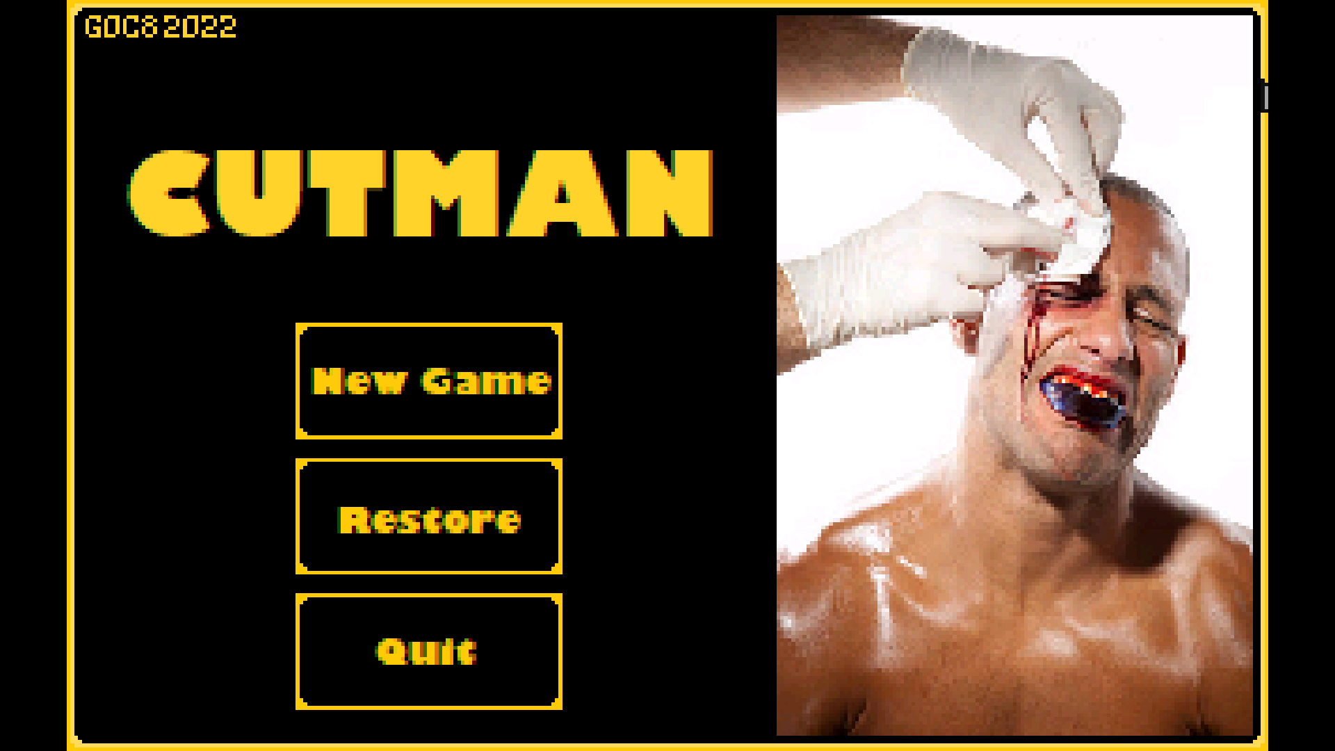 Zoomed screenshot of Cutman