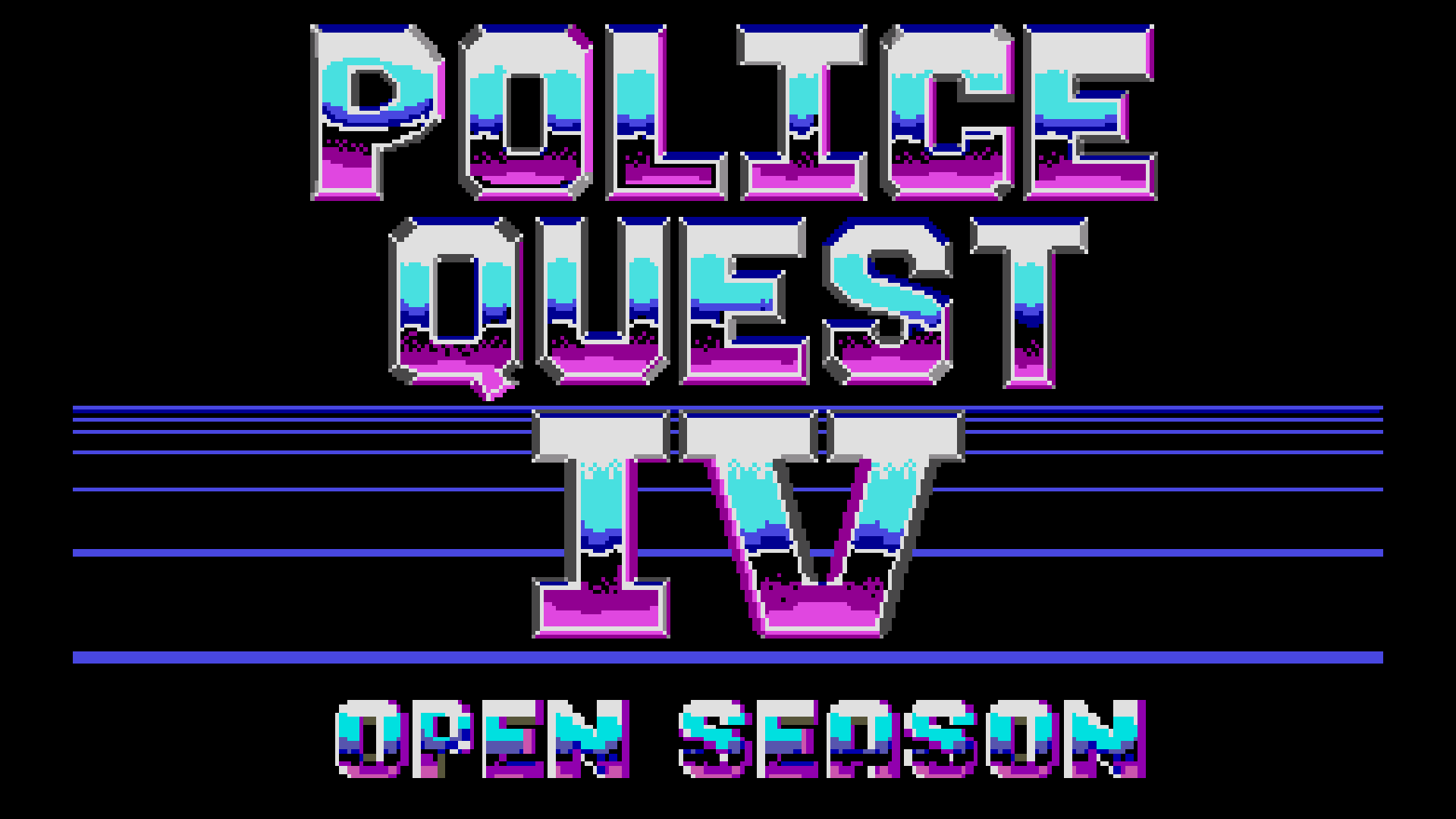 Zoomed screenshot of Police Quest 4 SCI(ish) Demo