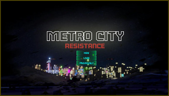 Zoomed screenshot of METRO CITY: Resistance DEMO