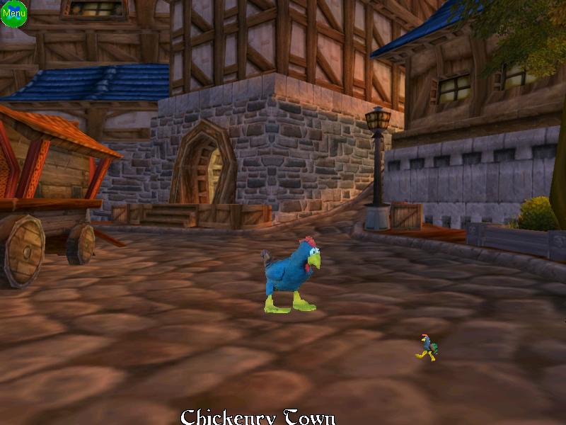 Zoomed screenshot of Tales of Chickenry Chapter I