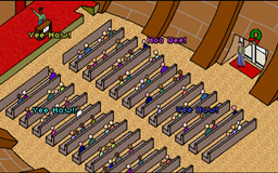 Zoomed screenshot of Barn Runner Xmas 2: Wreck The Halls