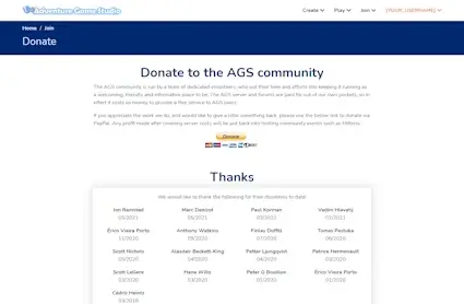 AGS Donate