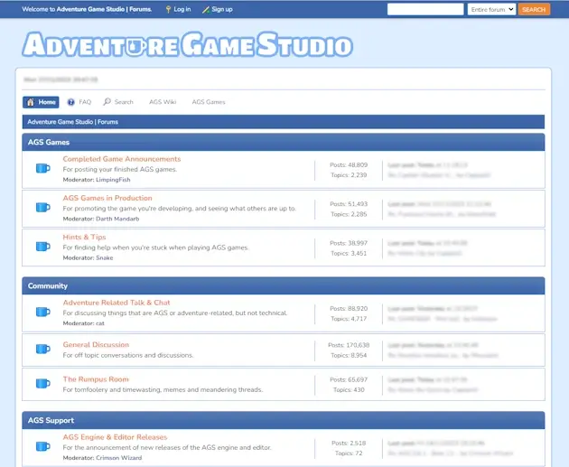 Official AGS Forum