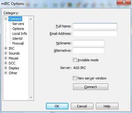 Set username