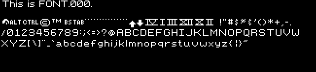 SCI Font