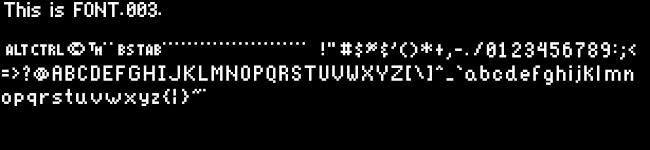 SCI Font