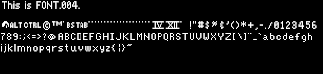 SCI Font
