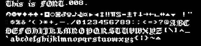 SCI Font