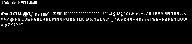 SCI Font