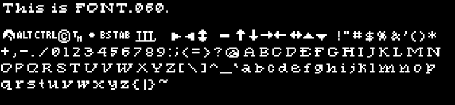 SCI Font