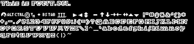SCI Font