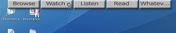 The Sierra OS's icon bar